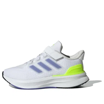 Adidas Originals (ps) Adidas Ultrarun 5 'cloud White Cobalt Blue Lucid Lemon' In Multi