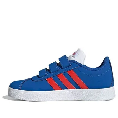 Adidas Originals (ps) Adidas Vl Court 2.0 'blue Red'