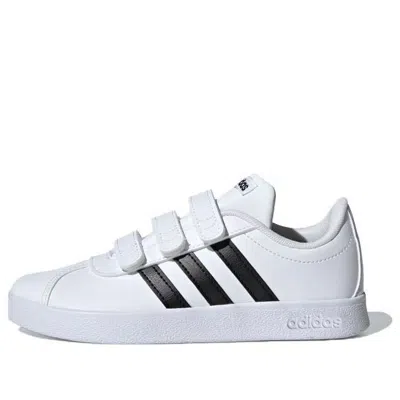 Adidas Originals (ps) Adidas Vl Court 2.0 'white Black'