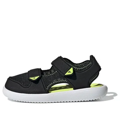 Adidas Originals (ps) Adidas Water Sandal Ct C Velcro Black White Sandals 'black White'
