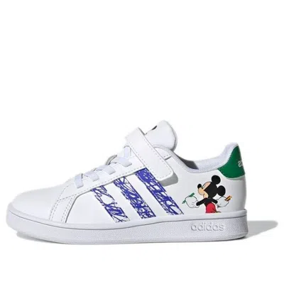 Adidas Originals (ps) Adidas X Disney Grand Court 'mickey And Minnie Mouse'