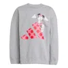 Adidas Originals (ps) Adidas X Disney Minnie Mouse Joggers Set 'grey Pink' In Multi