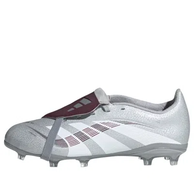 Adidas Originals (ps) Adidas X Jude Bellingham Predator 24 League Foldover Tongue Fg Mg K 'chrome Dream' In Multi