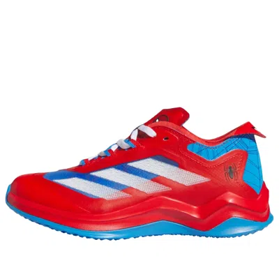 Adidas Originals (ps) Adidas X Marvel Adizero Impact Turf 'spider-man' In Red