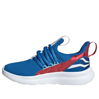 Adidas Originals (ps) Adidas X Marvel Captain America Lite Racer Adapt 7.0 'bright Royal Cloud White Ruby' In Blue