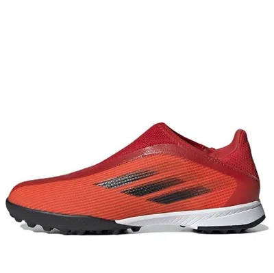 Adidas Originals (ps) Adidas X Speedflow.3 Tf 'red' In Orange