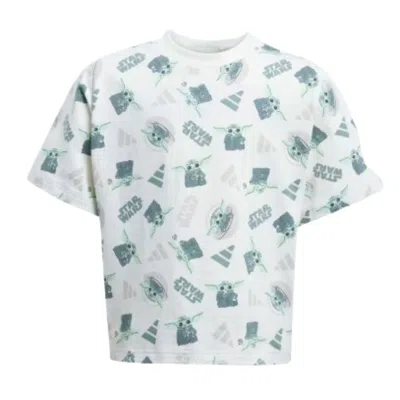Adidas Originals (ps) Adidas X Star Wars Mandalorian T-shirt 'white'