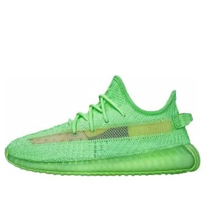 Adidas Originals (ps) Adidas Yeezy Boost 350 V2 Gid Kids 'glow' In Green