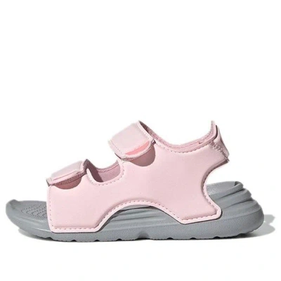 Adidas Originals (ps) Disney X Adidas Comfort Sandals Blue 'pink Gray'