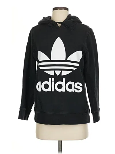 Pre-owned Adidas Originals Pullover Hoodie In Black