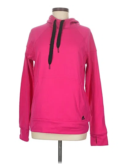 Pre-owned Adidas Originals Pullover Hoodie In Pink