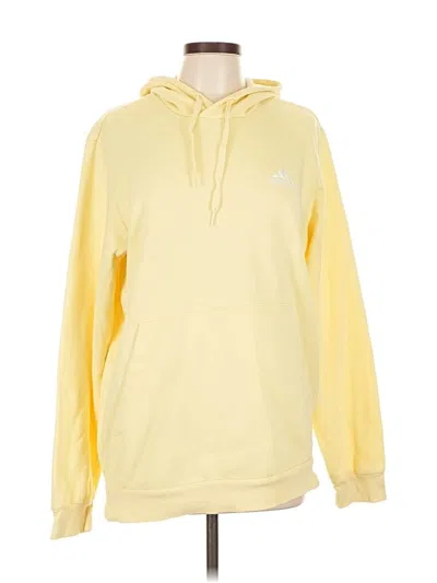 Pre-owned Adidas Originals Pullover Hoodie In Yellow