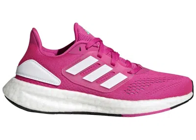 Pre-owned Adidas Originals Pureboost 22 Sneakers In Lucid Fuchsia/cloud White/pulse Mint