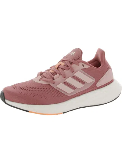 Adidas Originals Pureboost 22 Womens Mesh Running Shoes Running & Training Shoes In Pink