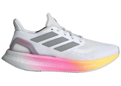 Pre-owned Adidas Originals Pureboost 5 (women's) Sneakers In Cloud White/silver Metallic/spark