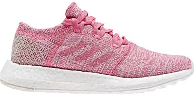 Pre-owned Adidas Originals Pureboost Go (youth) Sneakers In Semi Solar Pink/clear Brown