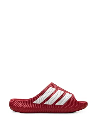 Adidas Originals Purechill Cut-out Slides In Red