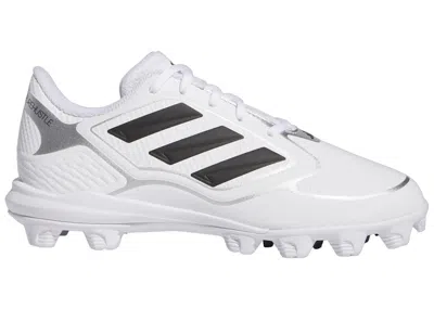 Pre-owned Adidas Originals Purehustle 3 Md Sneakers In Cloud White/core Black/silver Metallic In Multi
