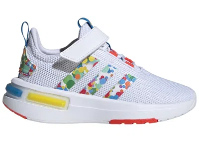 Pre-owned Adidas Originals Racer Tr23 El Sneakers In Cloud White/bright Red/bright Royal