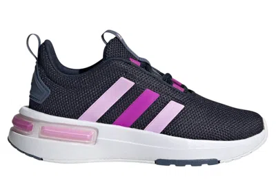 Pre-owned Adidas Originals Racer Tr23 Sneakers In Legend Ink/bliss Lilac/flash Pink