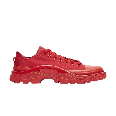 Pre-owned Adidas Originals Raf Simons X Detroit Runner 'power Red'