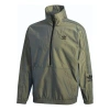Adidas Originals Rainbow Cardigan Sports Zipper Jacket Metallic Green