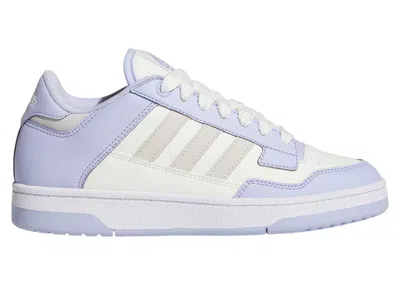 Pre-owned Adidas Originals Rapid Court Low (women's) Sneakers In Soft Violet/grey One/cloud White