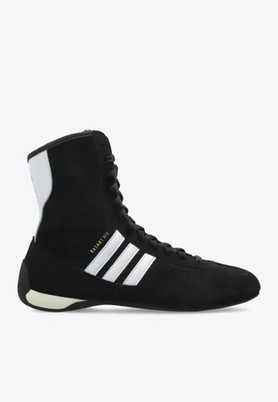 Adidas Originals Rasant High-top Sneakers In Black