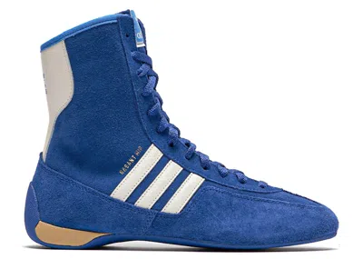 Pre-owned Adidas Originals Rasant Mid (women's) Sneakers In Royal Blue/off White/blue Bird