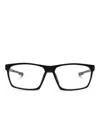 Adidas Originals Rectangle-frame Glasses In Black