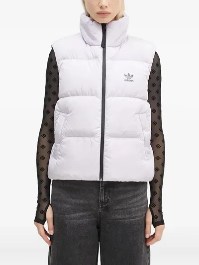 Adidas Originals Regen Down Vest In White