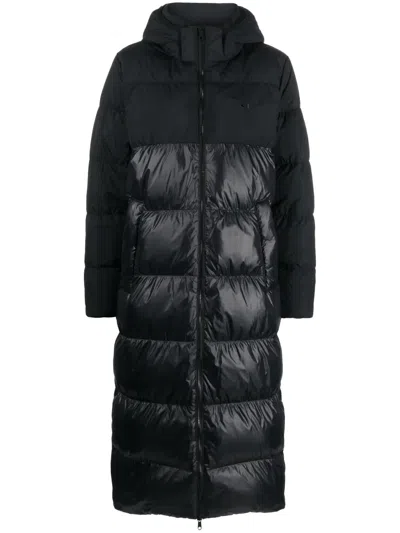 Adidas Originals Regen Quilted Coat In Black