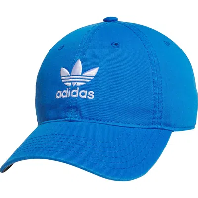 Adidas Originals Relaxed Snapback Cap In Light Blue