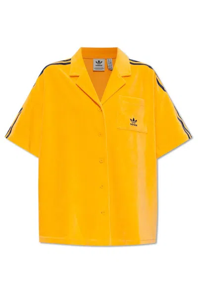 Adidas Originals Resort Shirt In Yellow
