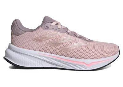 Pre-owned Adidas Originals Response (women's) Sneakers Inmetallic In Sandy Pink/sandy Pink Metallic/pink Spark