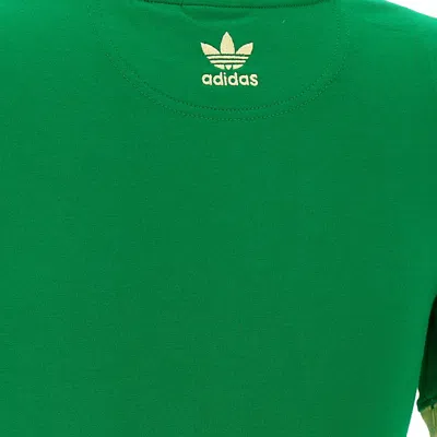 Adidas Originals Retro Grx Cotton T-shirt In Green