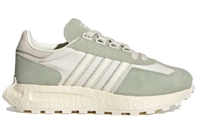 Pre-owned Adidas Originals Retropy E5 (women's) Sneakers In Beige/sage In Multi