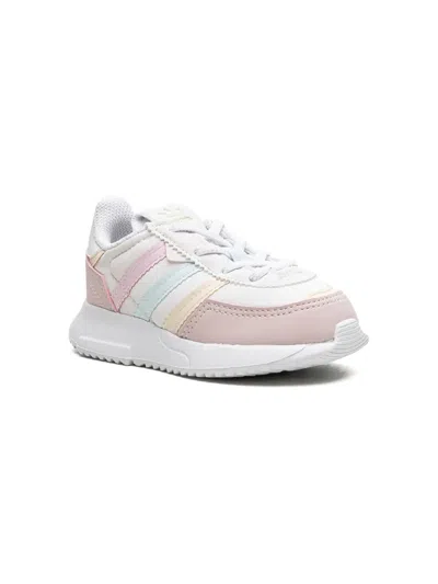 Adidas Originals Babies' Retropy F2 "almost Pink" Sneakers In White