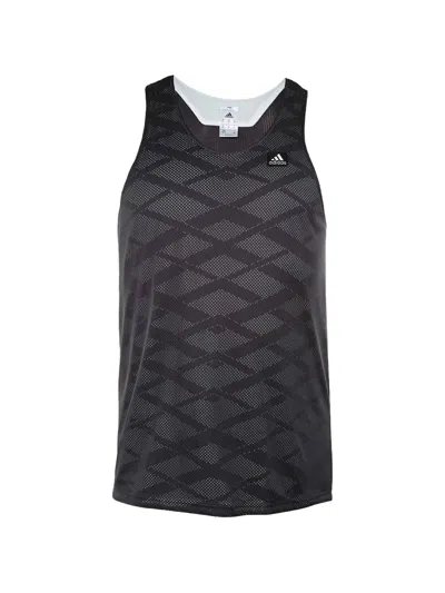 Adidas Originals Reversible Mesh Tank Top In Black