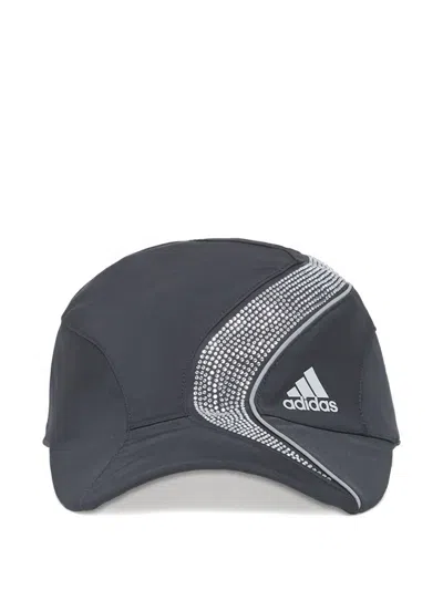 Adidas Originals Rhinestones-emebllished Baseball Cap In Black