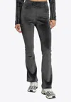 Adidas Originals Ribbed Flared Pants