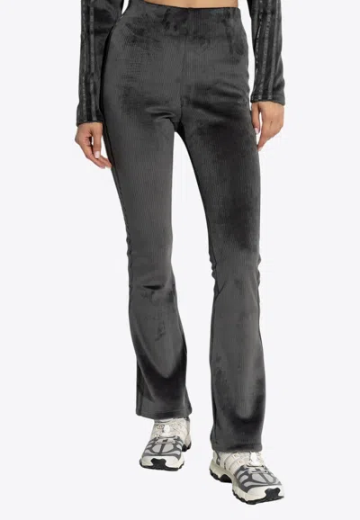 Adidas Originals Ribbed Flared Pants