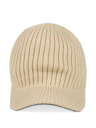 Adidas Originals Wales Bonner X Y-3 Beanie Cap Cream White In Red