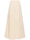 Adidas Originals Ripstop Cargo Maxi Skirt In Neutrals
