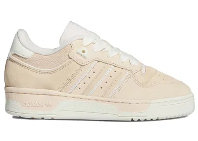 Pre-owned Adidas Originals Rivalry 86 Low (women's) Sneakers In Crystal Sand/ivory