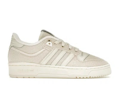 Pre-owned Adidas Originals Rivalry 86 Low (women's) Sneakers In Off White/cream White/sand Strata