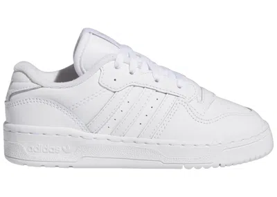 Pre-owned Adidas Originals Rivalry Low Grey Sneakers In Cloud White/grey One
