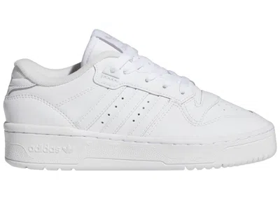 Pre-owned Adidas Originals Rivalry Low Grey Sneakers In Cloud White/grey One In Gray