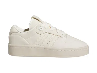 Pre-owned Adidas Originals Rivalry Low Lux (women's) Sneakers In Cream White/alumina