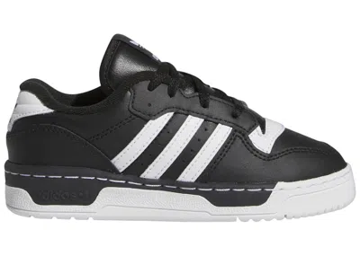 Pre-owned Adidas Originals Rivalry Low Sneakers In Core Black/cloud White
